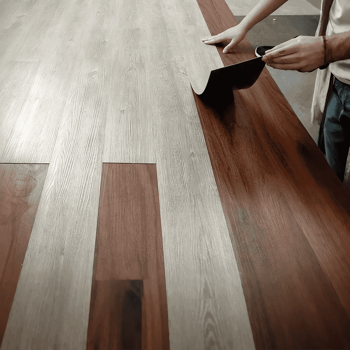 Handles slight uneven floors with ease.