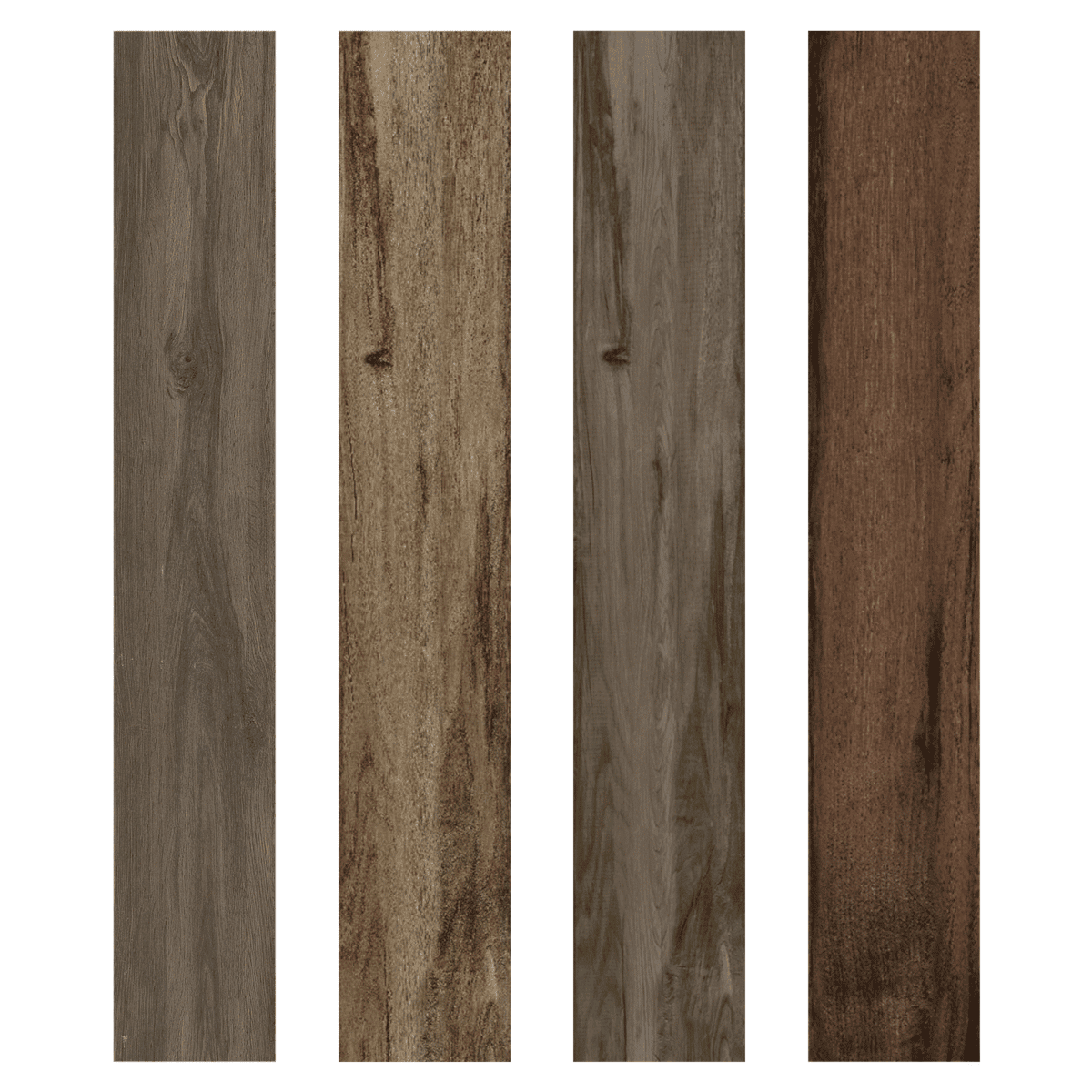 Prodcut Sample Wood Look Tile 4pieces/Box Gray Brown - Image 2