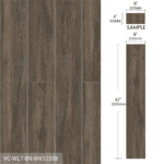 Sample Box Wood Look Tile 4 Pieces Brown - Image 5