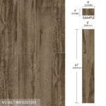 Sample Box Wood Look Tile 4 Pieces Brown - Image 4