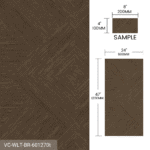 Sample Box Wood Look Tile 4 Pieces Gray Beige Brown - Image 6