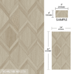 Sample Box Wood Look Tile 4 Pieces Gray Beige Brown - Image 4