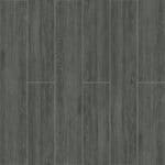 Modern Minimalist Charcoal Gray Wood LookTile