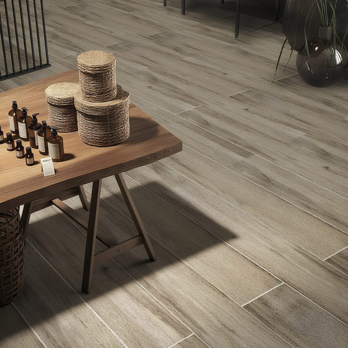 Modern Rustic Driftwood Wood Look Tile - Image 3