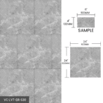 Sample Box Vinyl Flooring Stone Look and Wood Look 6 Pieces - Image 4