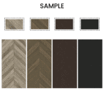 Sample Box Wood Look Tile 4pieces Herringbone