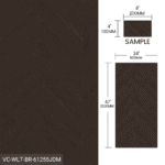 Sample Box Wood Look Tile 4pieces Herringbone - Image 3