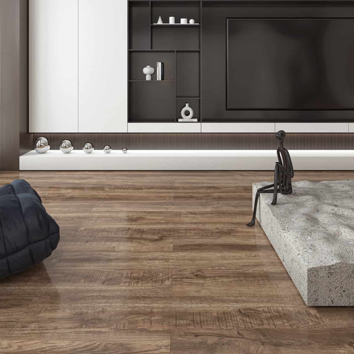 Effortless Rustic Tawny Oak Wood Look SPC - Image 3