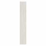 Close-up of a Professional Modern Whitewash Oak SPC plank with its fine grain and click-lock edge.